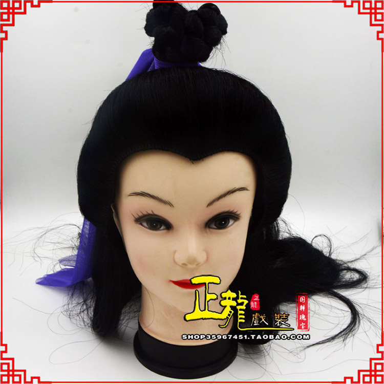 南阳小生头套董永头套古装假发青年头套