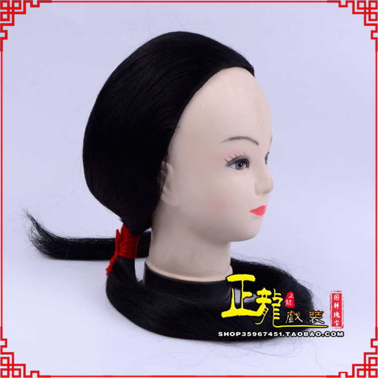 南阳古装影视演出头套花旦假发 真发古装发