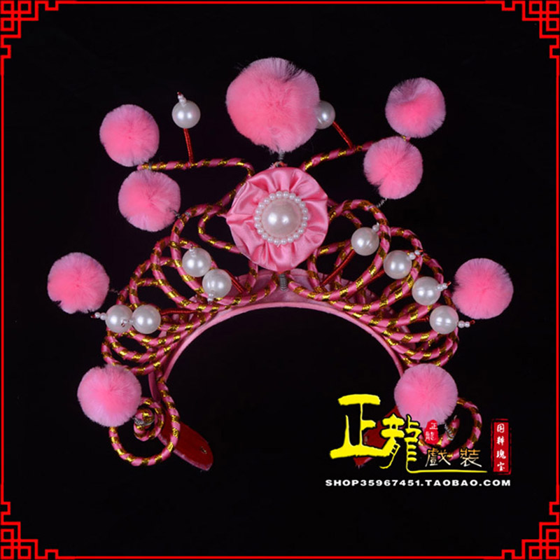 南阳穆桂英花木兰盔帽 女兵额子