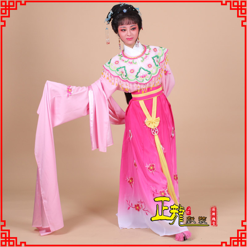 南阳水袖青衣练功花旦服 梅花古装衣