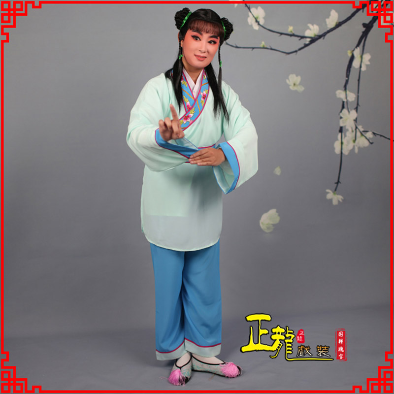 南阳歌仔戏童生小孩影视银心四九服 书童衣