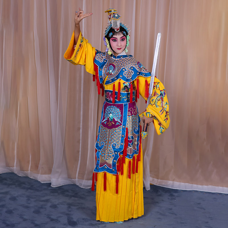 南阳霸王别姬虞姬服 软绉别姬服