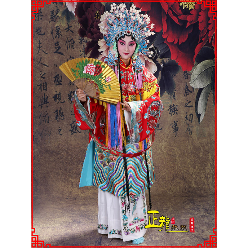 南阳凤袍杨贵妃贵妃醉酒 软绉团凤女蟒