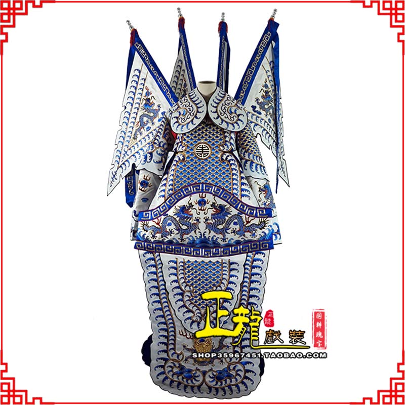 南阳武生武将大靠祥龙勾金